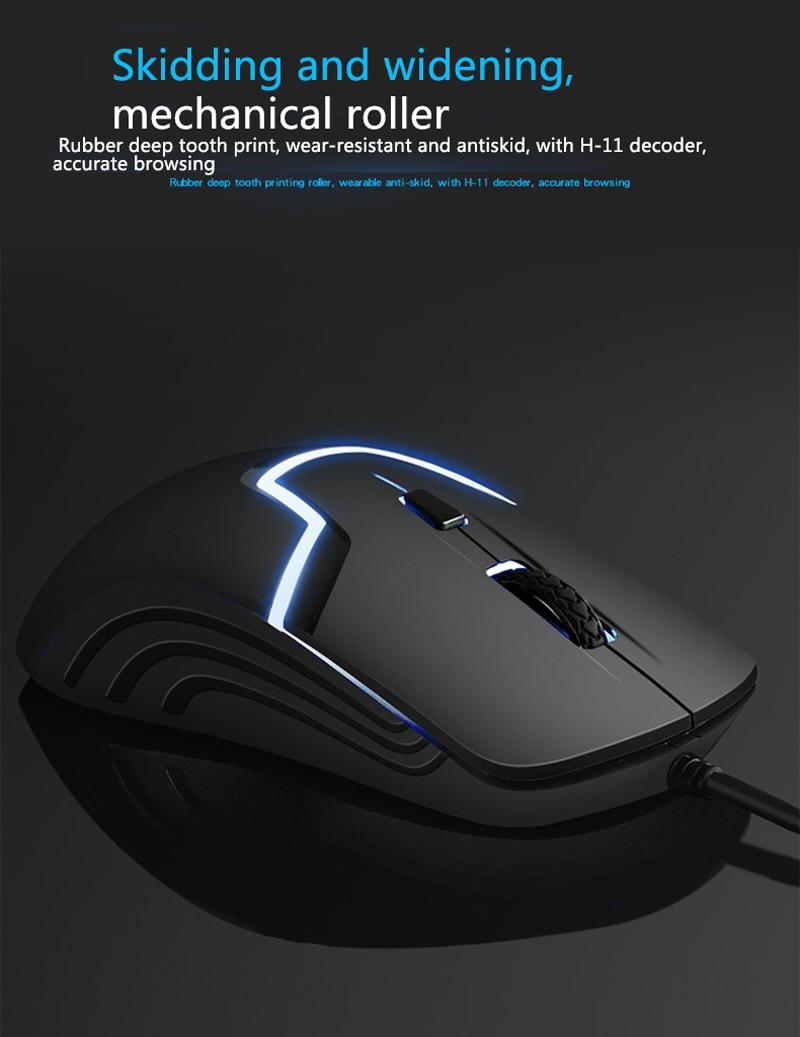  HP M100 Oyuncu 1600 DPI Kablolu Işıklı Gamıng Oyuncu Mouse 