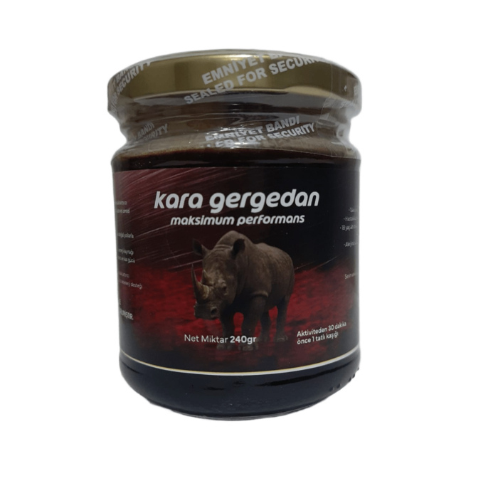 Kara Gergedan Maksimum Performans Macun 240 gr