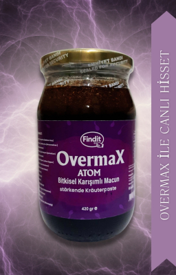 Findit Overmax Bitkisel Karışımlı Atom Macun 420 gr