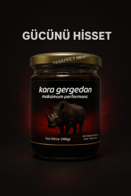 KARA GERGEDAN Maksimum Performans Macun 240 gr