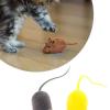 2li Evcil Hayvan Eğitim Sevimli Elastik Kedi Fare Yakalama İnteraktif Sesli Eğitim Oyuncağı (2818)