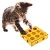 9 Delikli Kediler İçin Eğitici Renkli İlgi Çekici Ahşap Aktivite Oyuncağı (2818)