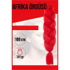 Afrika Örügüsü Rasta 100 Cm 165 Gr 1095 Kırmızı