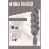 Afrika Örügüsü Rasta 100 Cm 165 Gr 1094 Gri