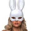 Beyaz Renk Ekstra Lüks Uzun Kulaklı Tavşan Maskesi 35x16 cm (2818)