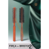 Findit Fön ve Tarama Fırçası Ahşap 2 li SET