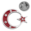 Findit Gümüş Ay Yıldız Rozet GMS-T8667
