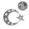 Findit Gümüş Ay Yıldız Rozet GMS-T8668