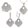 Findit Gümüş Çiçek Bayan Set GMS-ST0470513