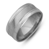 Findit Gümüş Desenli Rodyum Alyans GMS-T7880