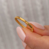 Findit Gümüş Gold Ajda Kadın Yüzük