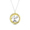 Findit ​Gümüş Gold Başak Burcu Kolye