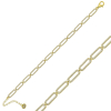 Findit Gümüş Gold Oval Taşlı Bayan Bileklik GMS-T5879