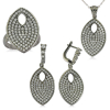 Findit Gümüş Mekik Bayan Set GMS-ST0470514