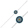 Findit Gümüş Nazar Bayan Bileklik GMS-BR0460609