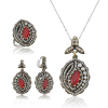 Findit Gümüş Otantik Bayan Set