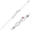 Findit Gümüş Sonsuzluk Love Bayan Bileklik GMS-BR0460130