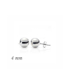 Findit Gümüş Top Küpe - 4 mm