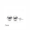 Findit Gümüş Top Küpe - 5 mm