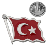 Findit Gümüş Türk Bayrağı Rozet GMS-T8676