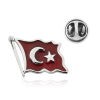 Findit Gümüş Türk Bayrağı Rozet GMS-T4634