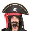 Karayip Korsanları Kaptan Jack Kumaş Korsan Şapkası Yetişkin (2818)