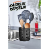 Kaşıklık Kepçelik Organizer SİYAH