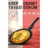Krep Tavası Granit Döküm Profesyonel