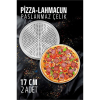 Lahmacun Pizza Pide Pişirme Tepsisi 17 CM 2 li SET