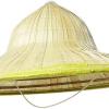 Naturel Renk Hasır Malzeme Bali Şapkası 42x35 cm (2818)