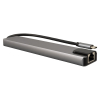 SENSEI TYP-C 8IN1 HDMI COK FONKSIYONLU USB 3.0 DOCK STATION (2818)