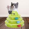 Tower Of Tracks Eğlenceli Üç Katlı Kedi Oyuncağı Seti Kedi Oyunu (2818)