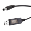 USB TO DC 5.5*2.5MM UÇLU 12 VOLT - 1 AMPER 5 VOLT TO 12 VOLT ÇEVİRİCİ ADAPTÖR (2818)