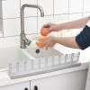Vantuzlu Kauçuk Sıvı Su Sızdırmaz İzalasyon Mutfak Banyo Duş Bariyeri Lavabo Kenar Tutucu Set (2818)
